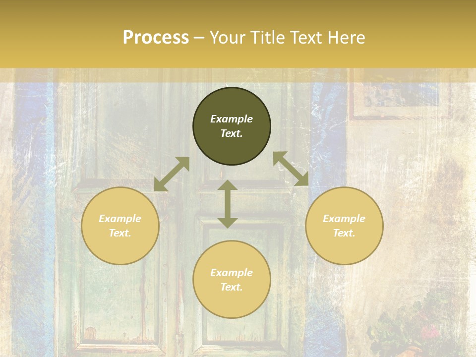 Paper Sidewalk Art PowerPoint Template