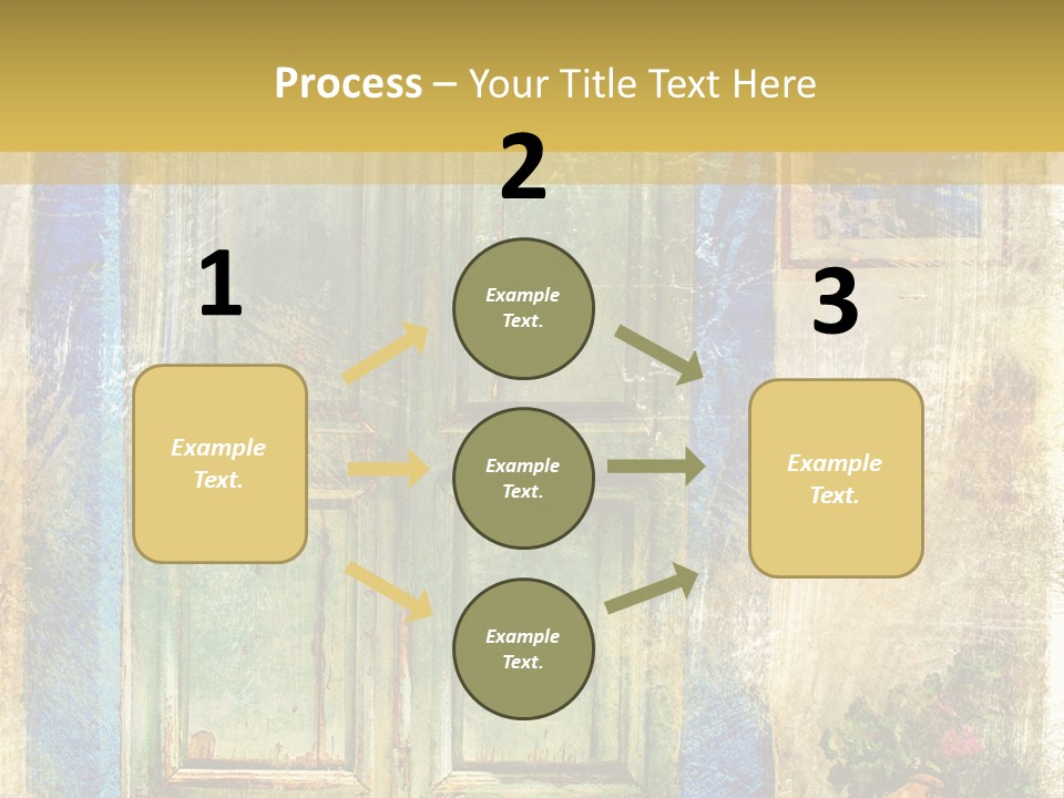 Paper Sidewalk Art PowerPoint Template