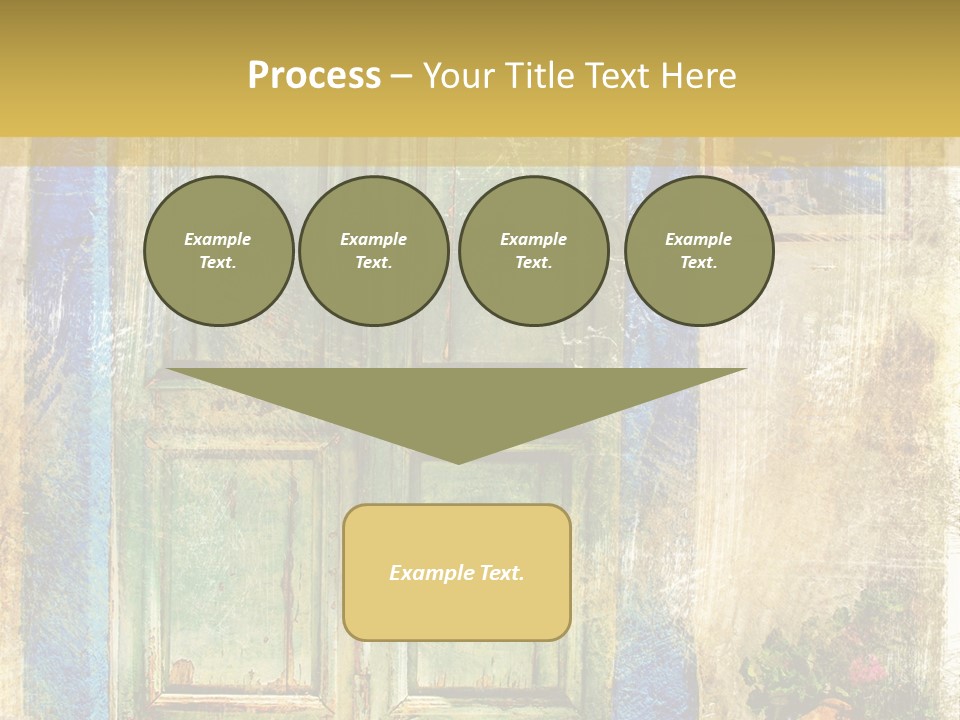 Paper Sidewalk Art PowerPoint Template