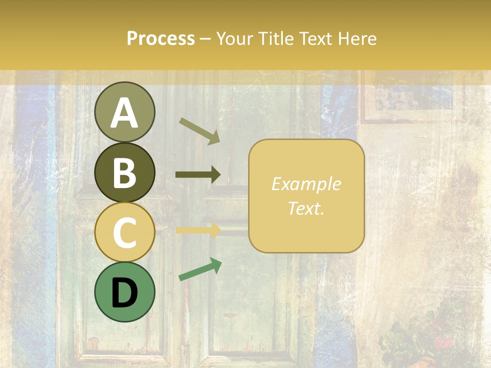 Paper Sidewalk Art PowerPoint Template