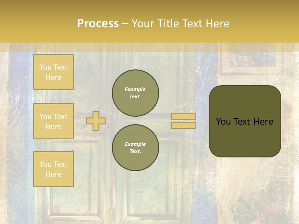 Paper Sidewalk Art PowerPoint Template