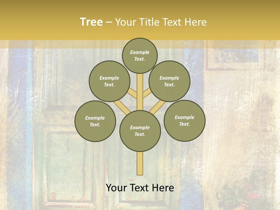 Paper Sidewalk Art PowerPoint Template