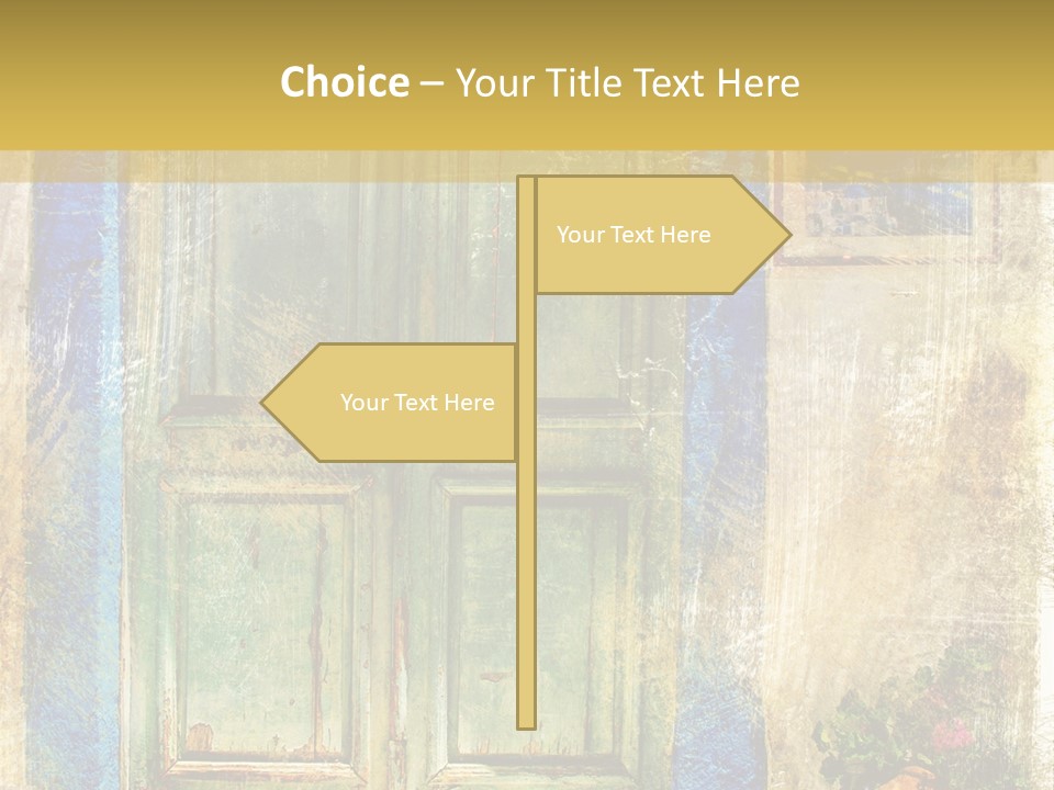 Paper Sidewalk Art PowerPoint Template