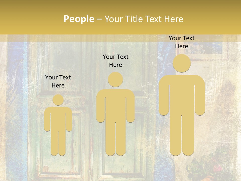 Paper Sidewalk Art PowerPoint Template