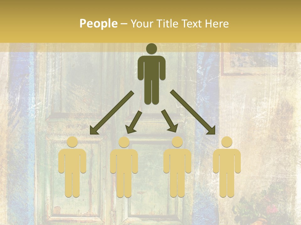 Paper Sidewalk Art PowerPoint Template