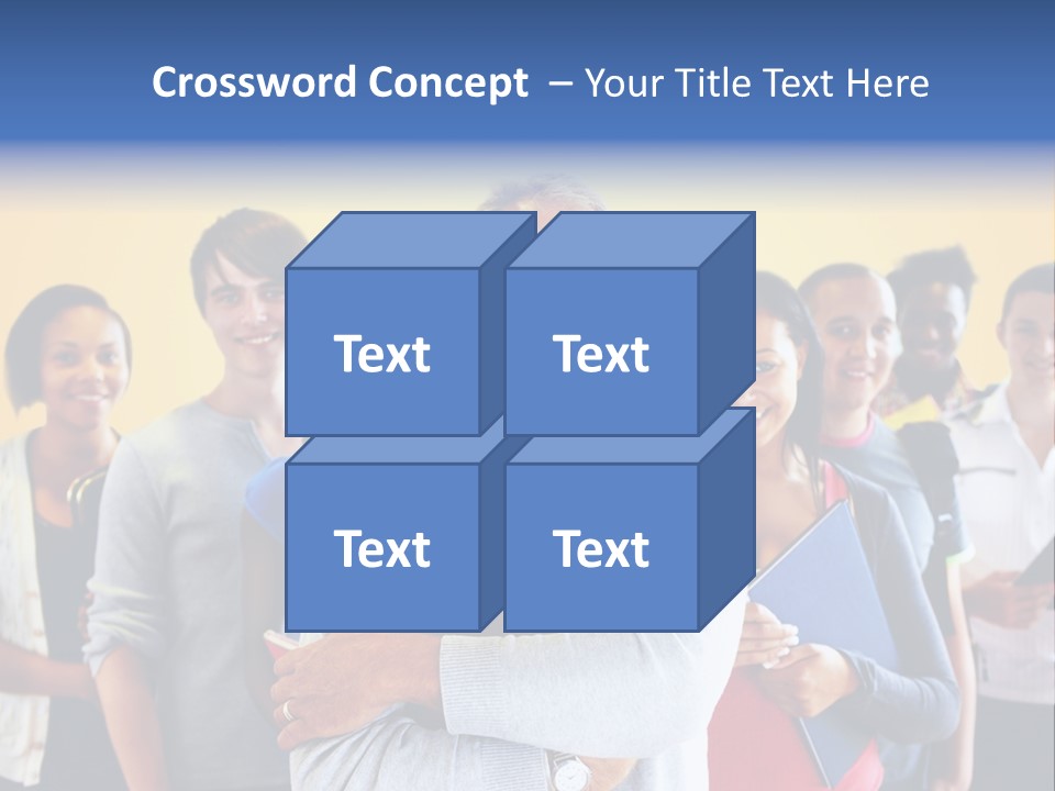 Group Humor People PowerPoint Template
