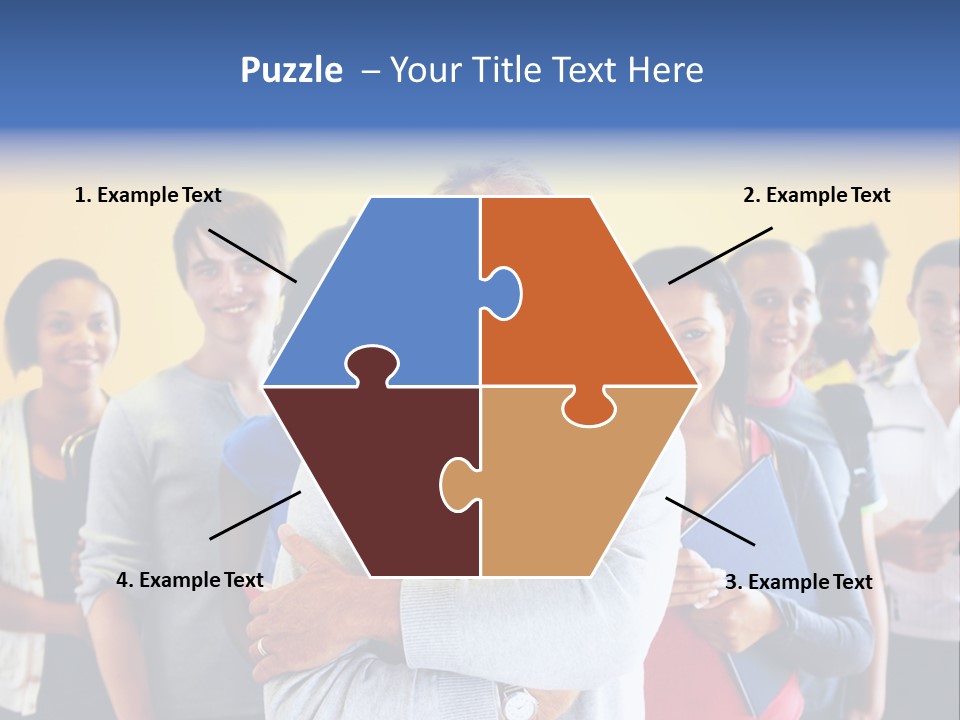 Group Humor People PowerPoint Template