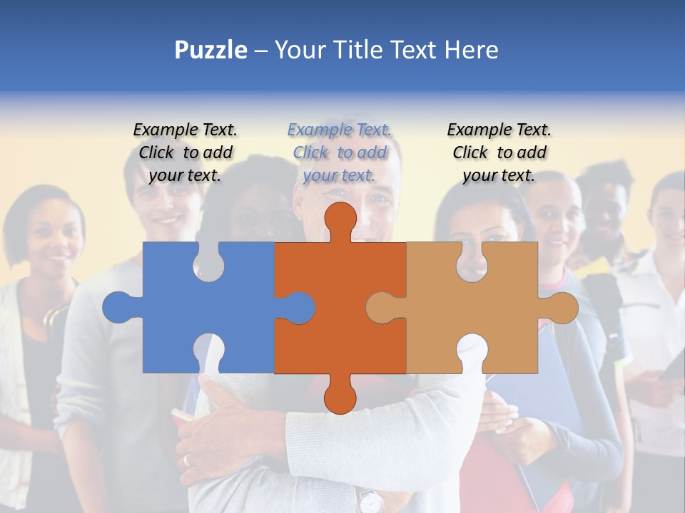 Group Humor People PowerPoint Template