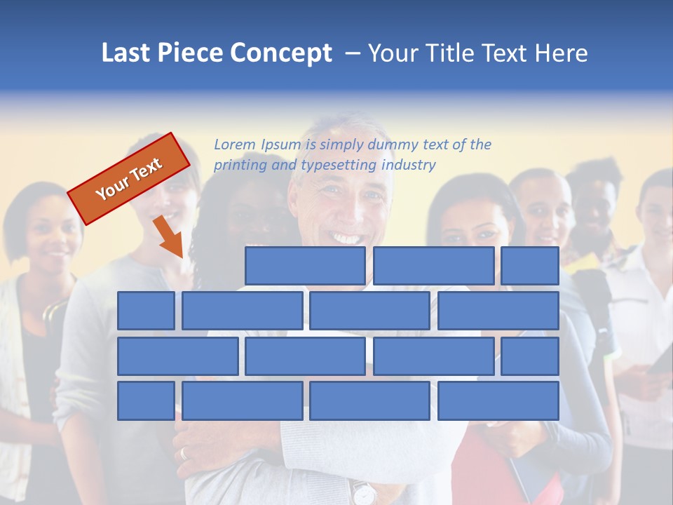 Group Humor People PowerPoint Template