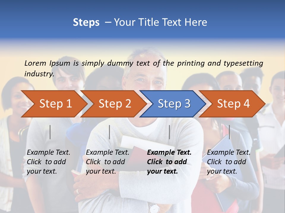 Group Humor People PowerPoint Template