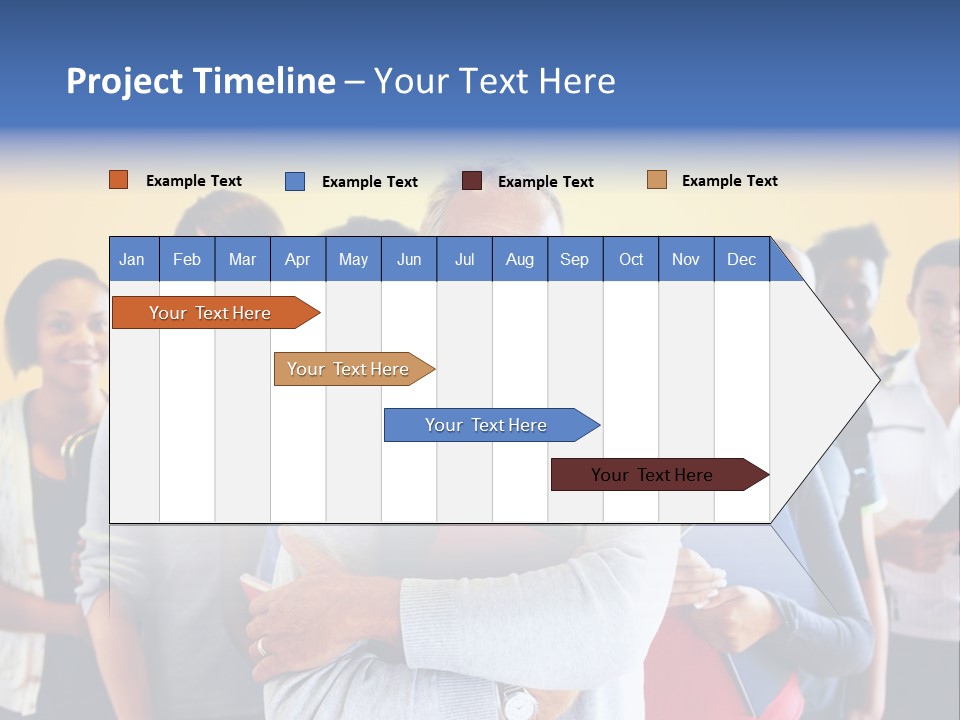 Group Humor People PowerPoint Template