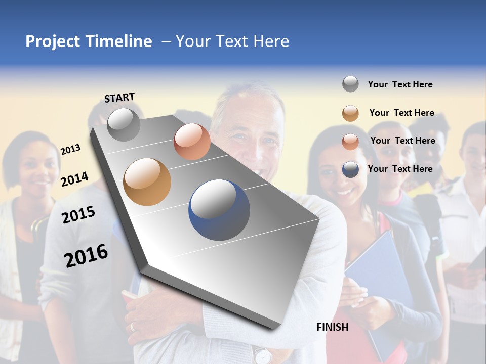 Group Humor People PowerPoint Template