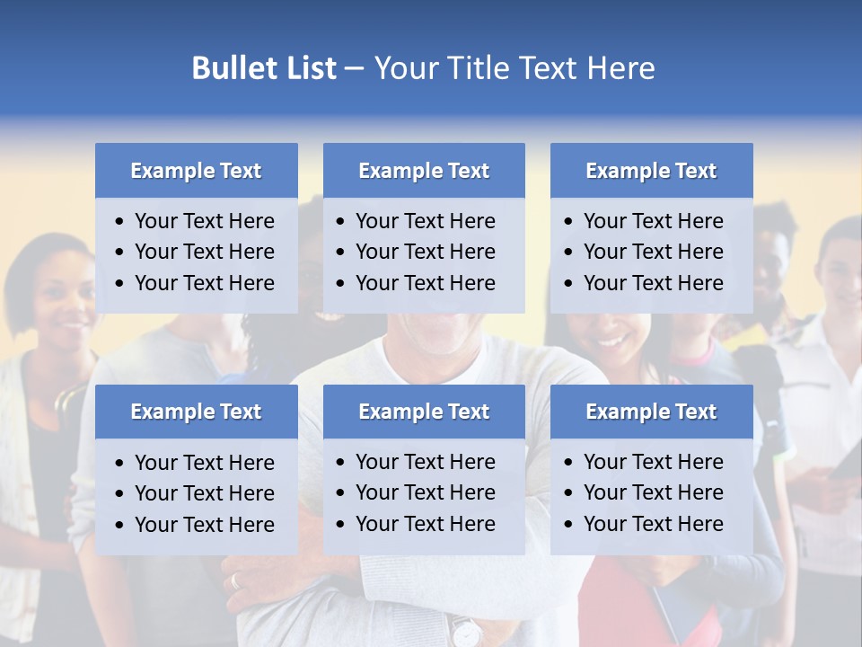 Group Humor People PowerPoint Template