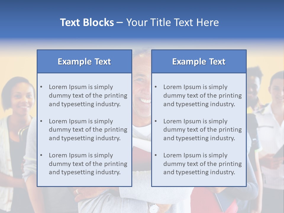 Group Humor People PowerPoint Template