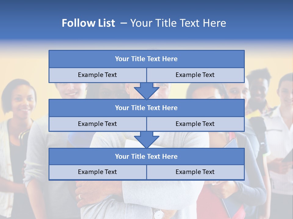 Group Humor People PowerPoint Template