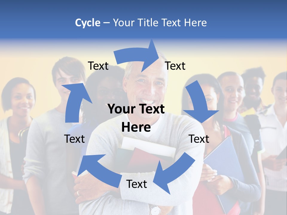 Group Humor People PowerPoint Template