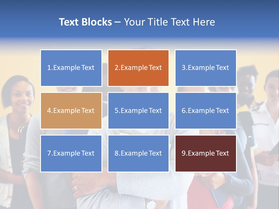 Group Humor People PowerPoint Template