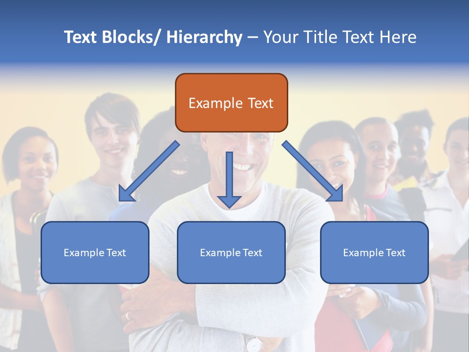 Group Humor People PowerPoint Template