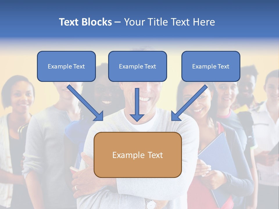 Group Humor People PowerPoint Template