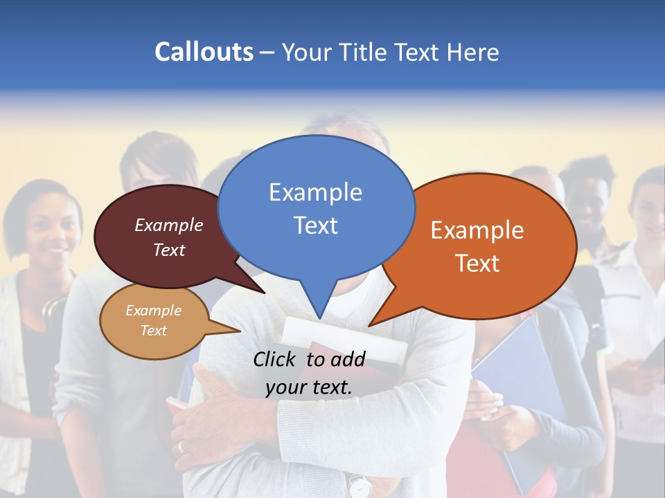 Group Humor People PowerPoint Template