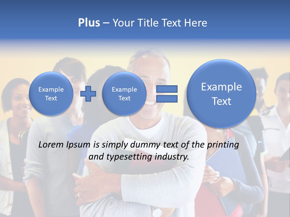 Group Humor People PowerPoint Template