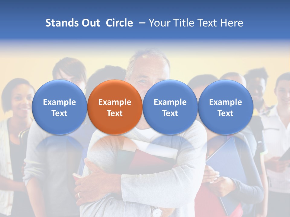 Group Humor People PowerPoint Template