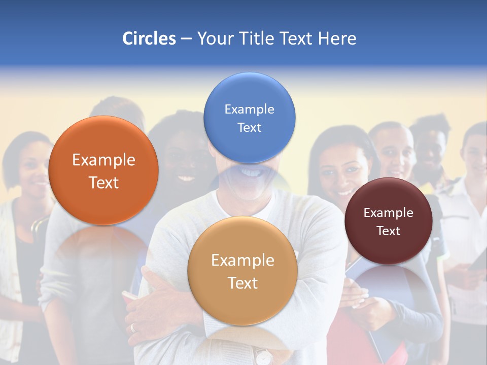 Group Humor People PowerPoint Template