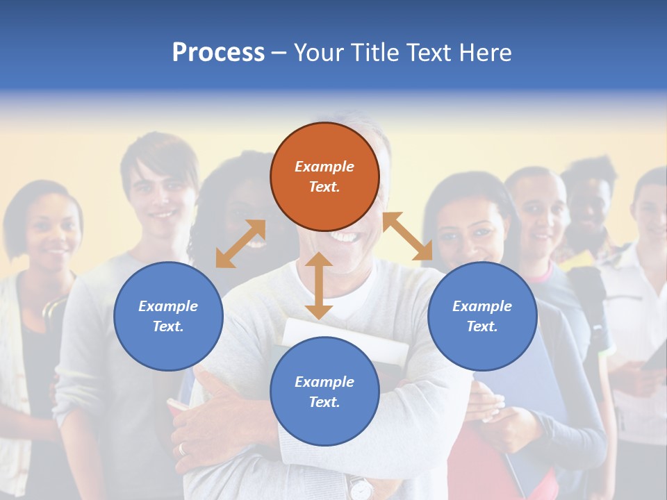 Group Humor People PowerPoint Template