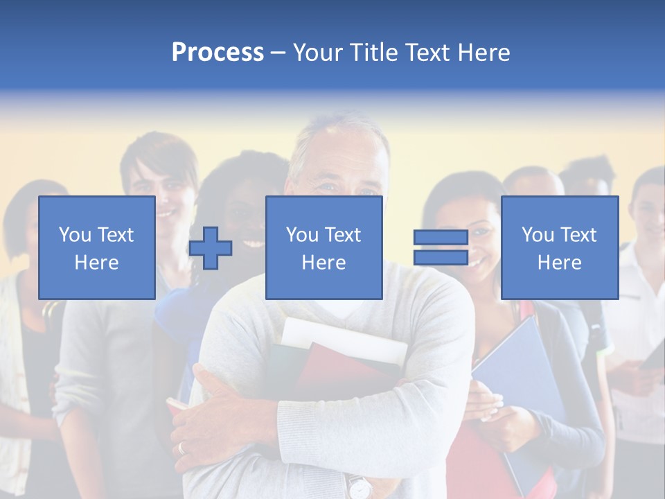 Group Humor People PowerPoint Template