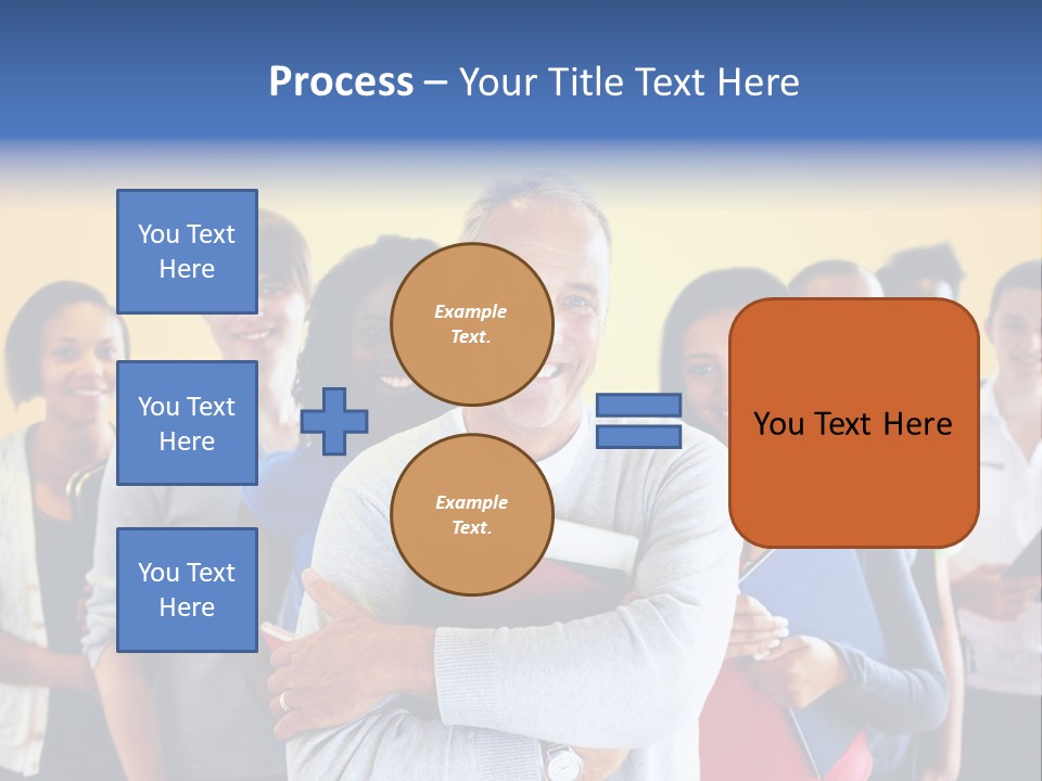 Group Humor People PowerPoint Template