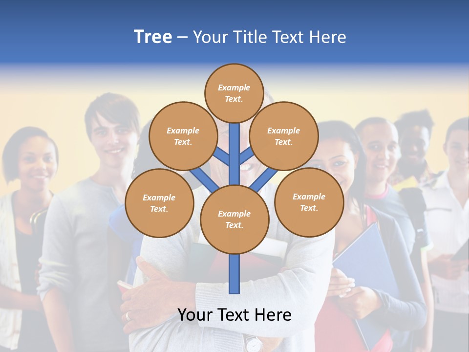 Group Humor People PowerPoint Template