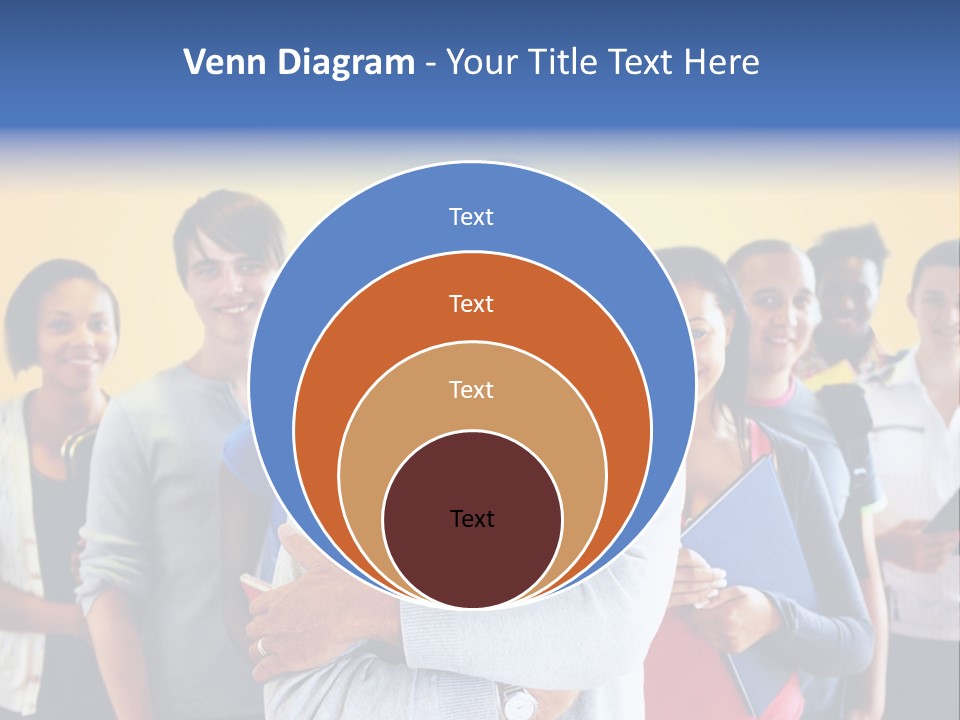 Group Humor People PowerPoint Template