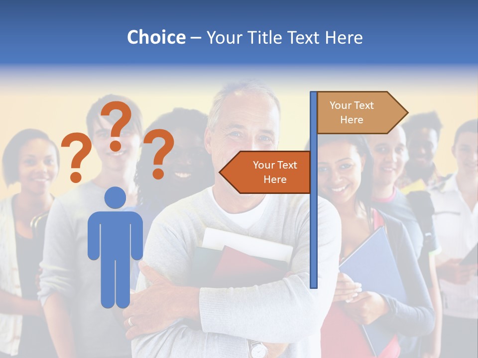 Group Humor People PowerPoint Template