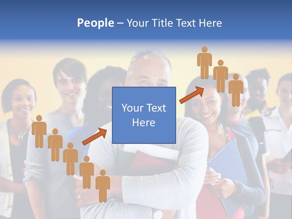 Group Humor People PowerPoint Template