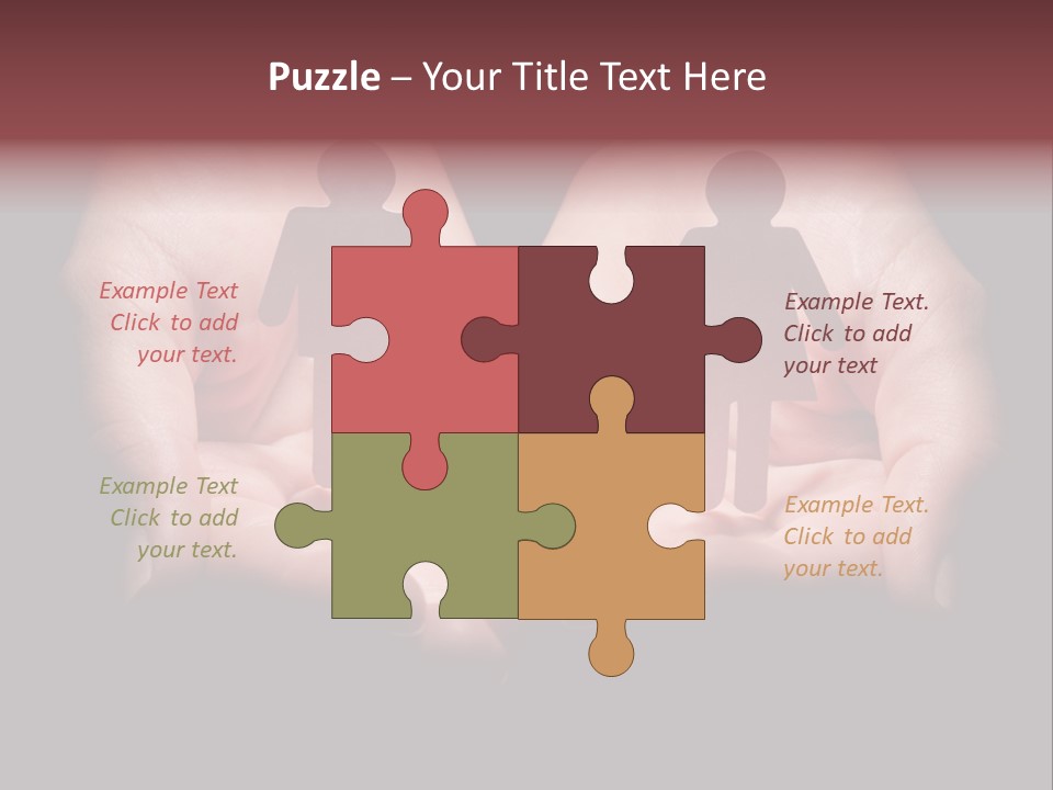 Protection Togetherness Think PowerPoint Template