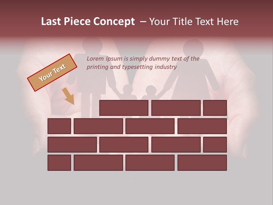 Protection Togetherness Think PowerPoint Template