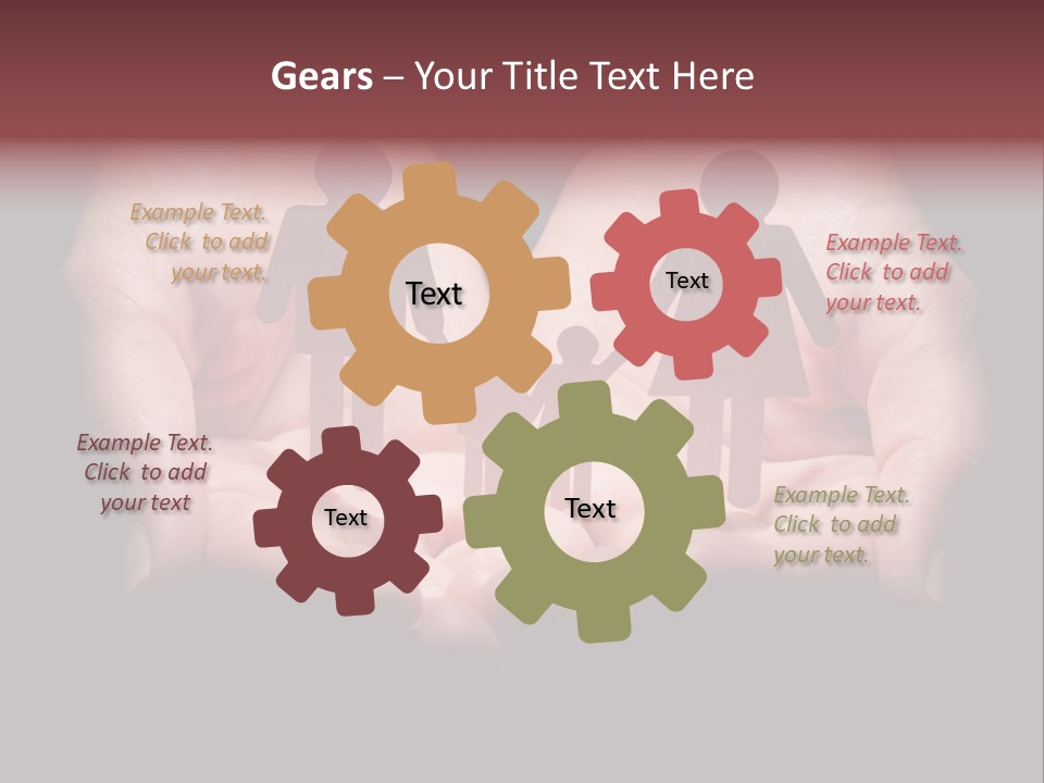 Protection Togetherness Think PowerPoint Template