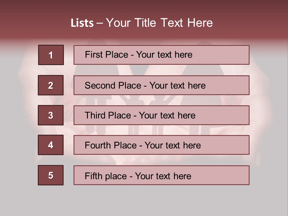 Protection Togetherness Think PowerPoint Template