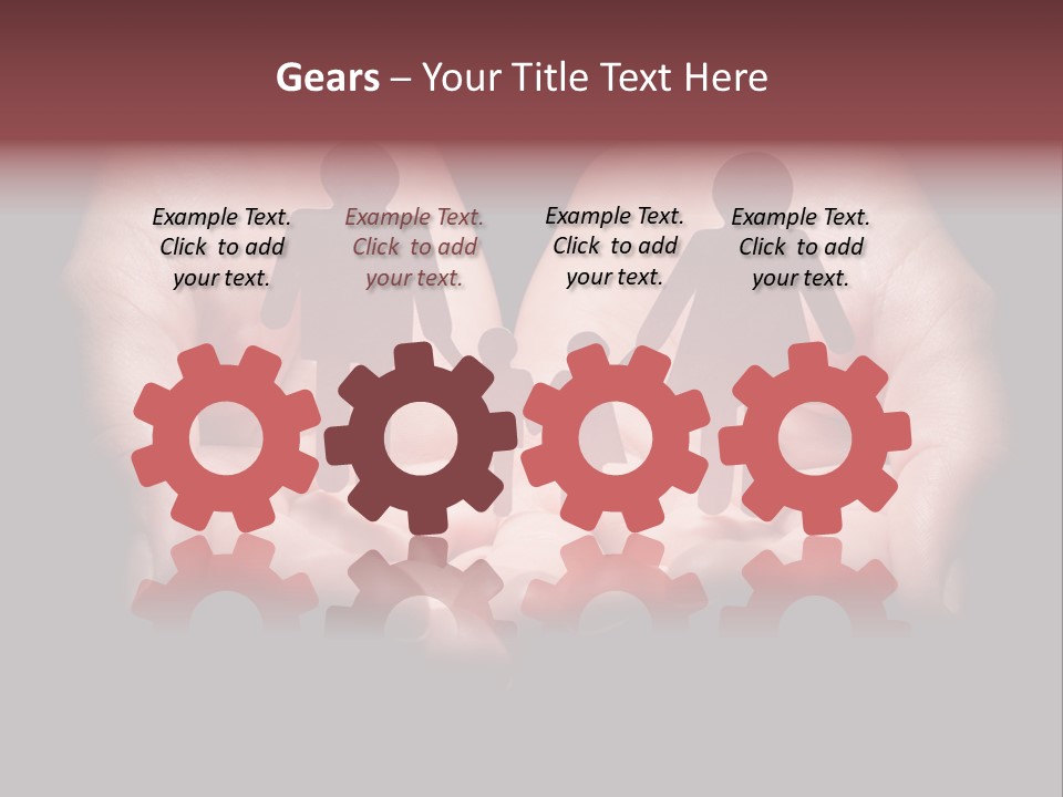 Protection Togetherness Think PowerPoint Template