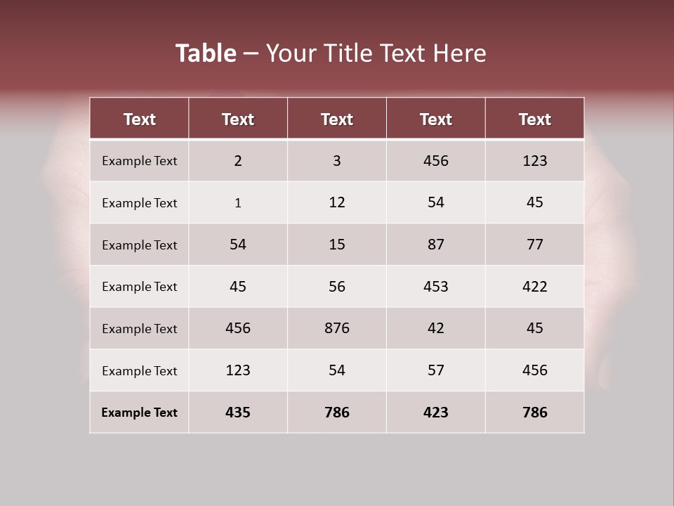 Protection Togetherness Think PowerPoint Template