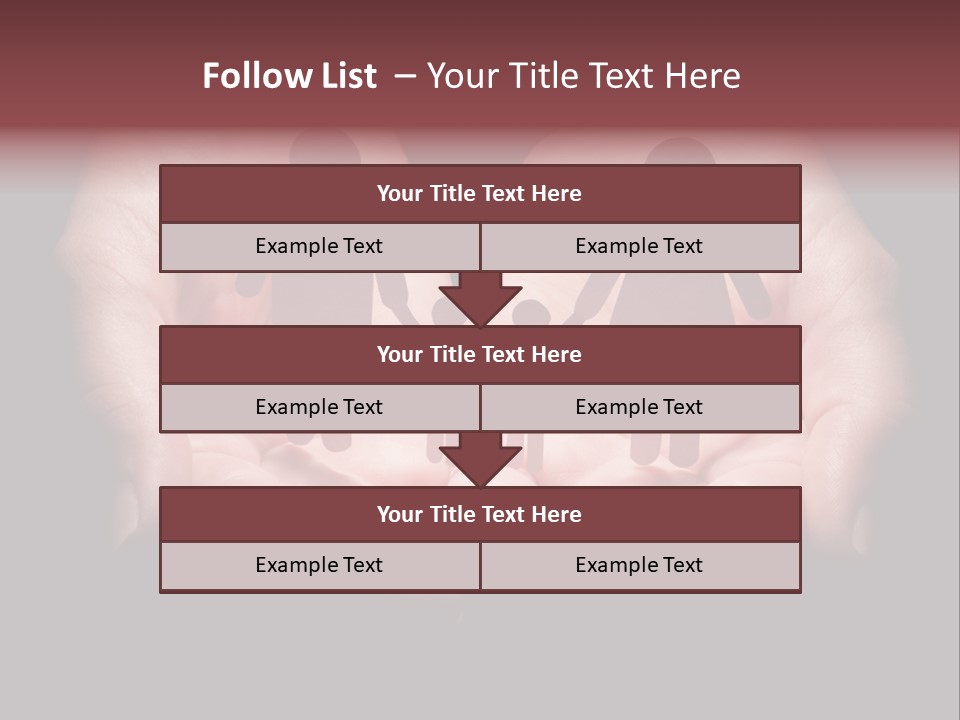 Protection Togetherness Think PowerPoint Template