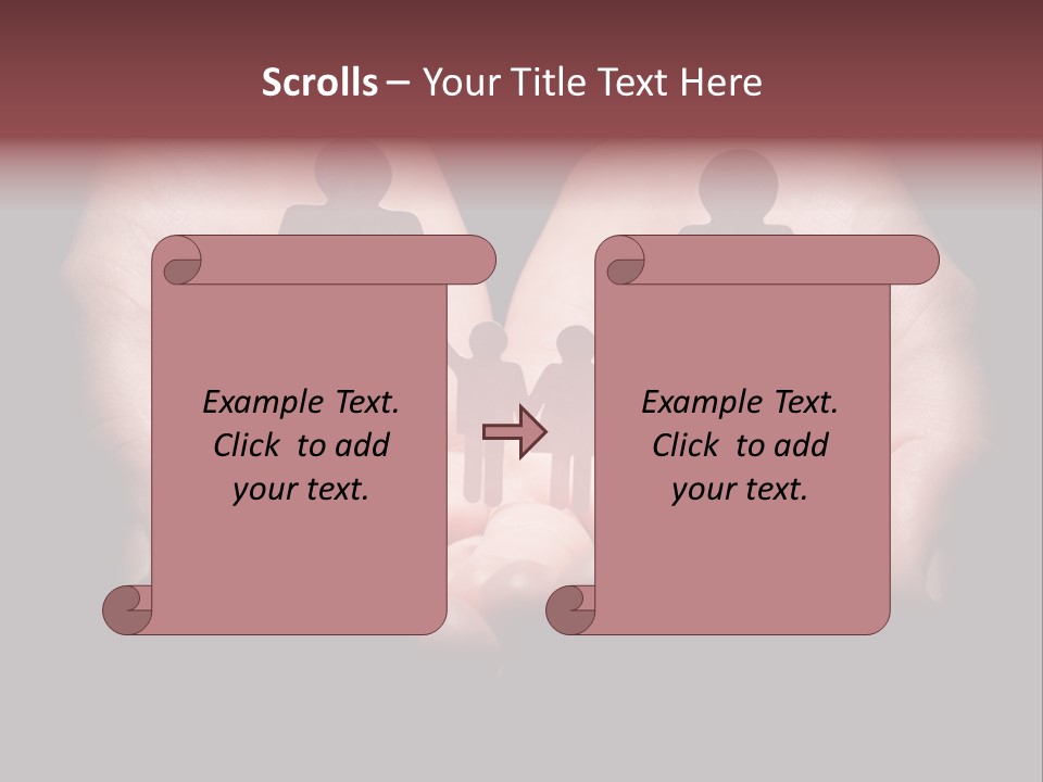 Protection Togetherness Think PowerPoint Template