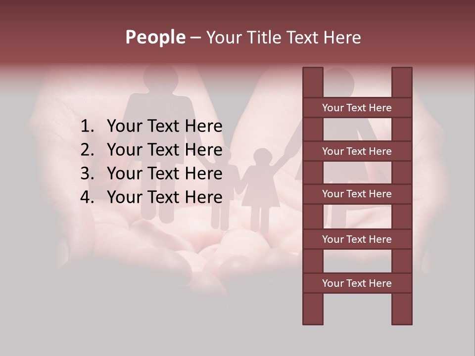 Protection Togetherness Think PowerPoint Template