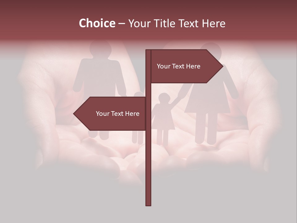 Protection Togetherness Think PowerPoint Template