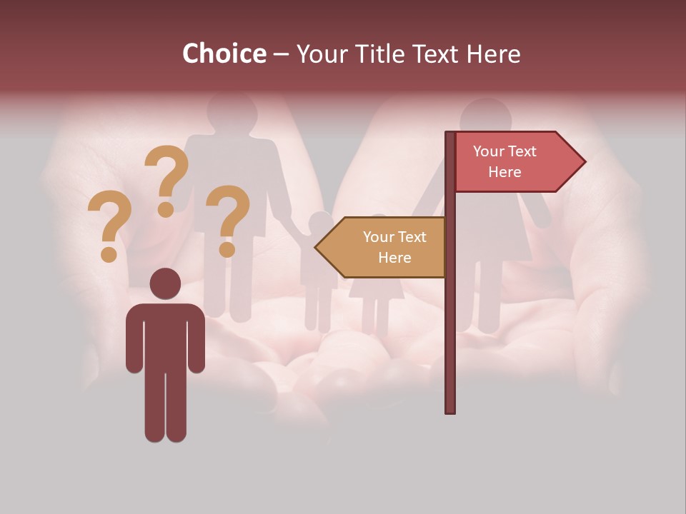 Protection Togetherness Think PowerPoint Template