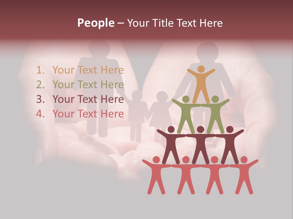 Protection Togetherness Think PowerPoint Template