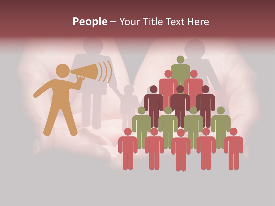 Protection Togetherness Think PowerPoint Template