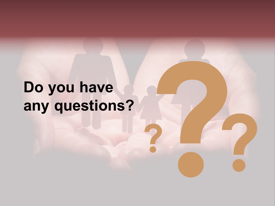 Protection Togetherness Think PowerPoint Template