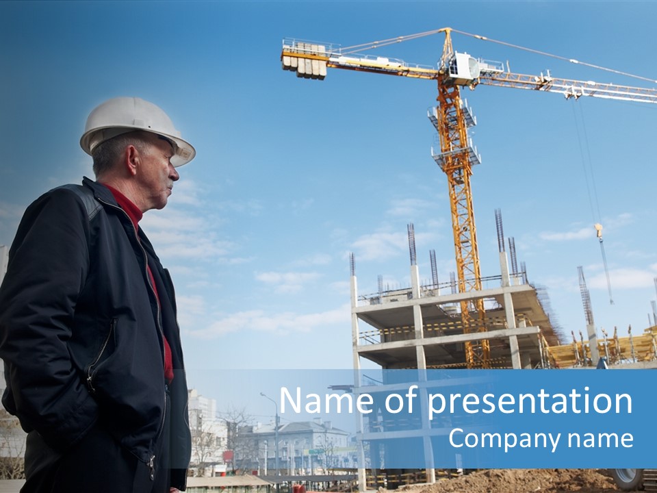 Builder Building Project PowerPoint Template