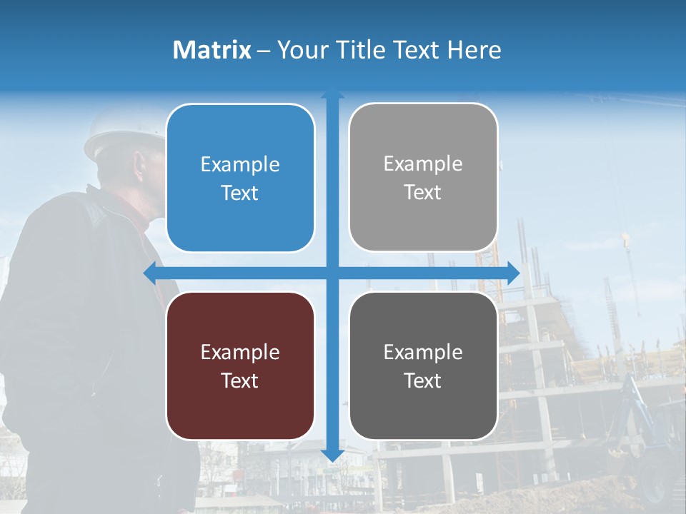 Builder Building Project PowerPoint Template